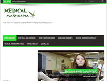 Tablet Screenshot of medicalmarijuanna.org